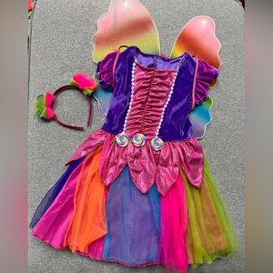 Spirit Halloween Candy Fairy Costume size small